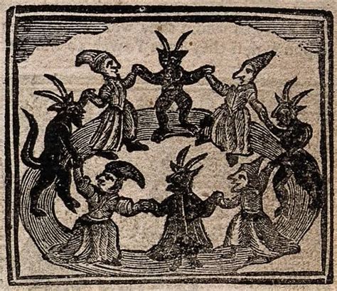 Enchanting witch dance